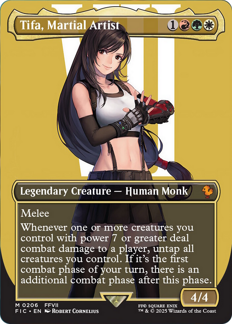 Tifa, Martial Artist (Borderless) [FINAL FANTASY Commander] | Good Games North