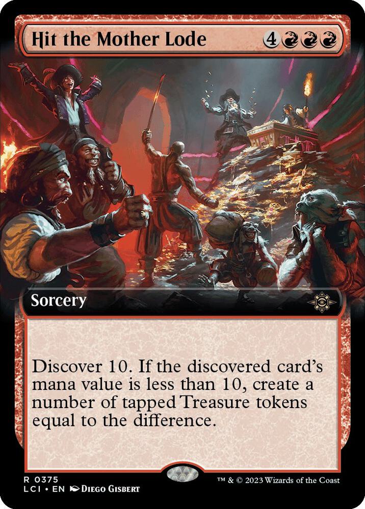 Hit the Mother Lode Extended Art (The Lost Caverns of Ixalan)  - Foil | Good Games North