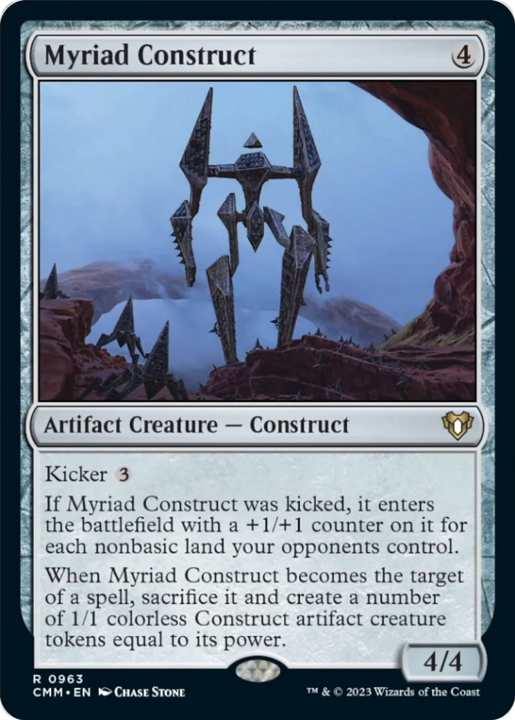 Myriad Construct [Commander Masters] | Good Games North