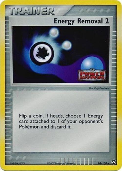 Energy Removal 2 (74/108) (Stamped) [EX: Power Keepers] | Good Games North