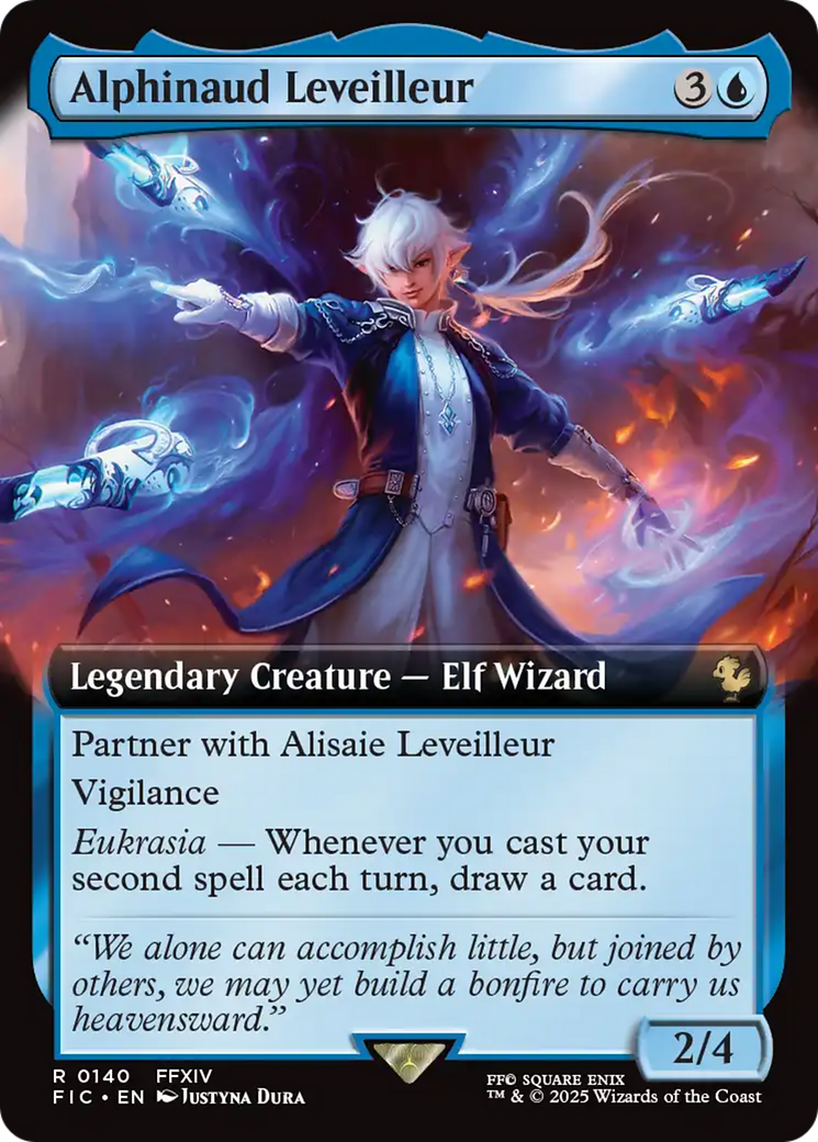 Alphinaud Leveilleur (Extended Art) [FINAL FANTASY Commander] | Good Games North