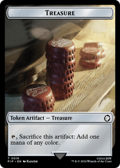 Treasure (0018) // Copy Double-Sided Token [Fallout Tokens] | Good Games North