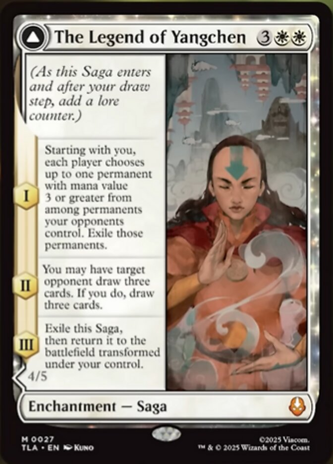 The Legend of Yangchen 27 (Avatar: The Last Airbender)  - Foil | Good Games North