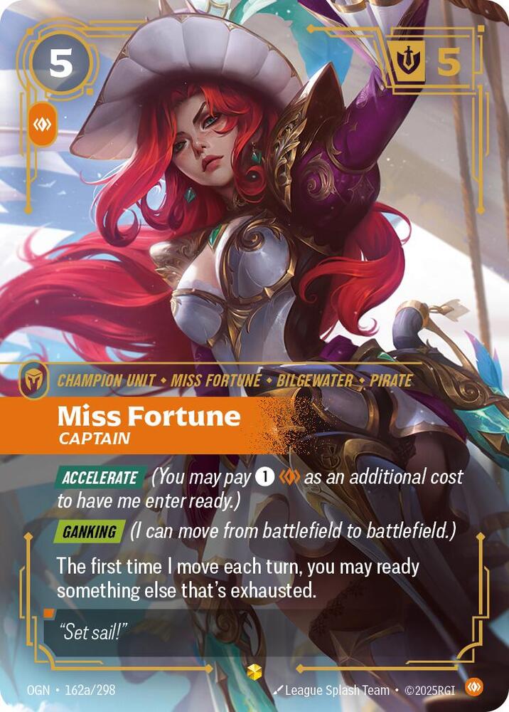 Miss Fortune Captain Alternate Art (Origins)  - Foil | Good Games North