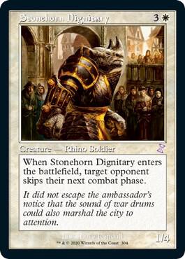 Stonehorn Dignitary (Time Spiral: Remastered)  | Good Games North