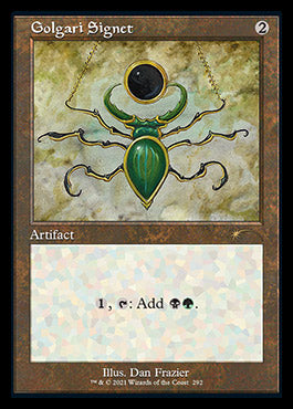 Golgari Signet (Retro) [Secret Lair Drop Series] | Good Games North