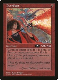 Pyroblast (4th Place) (Oversized) [Oversize Cards] | Good Games North