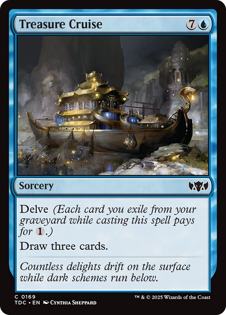 Treasure Cruise [Tarkir: Dragonstorm Commander] | Good Games North