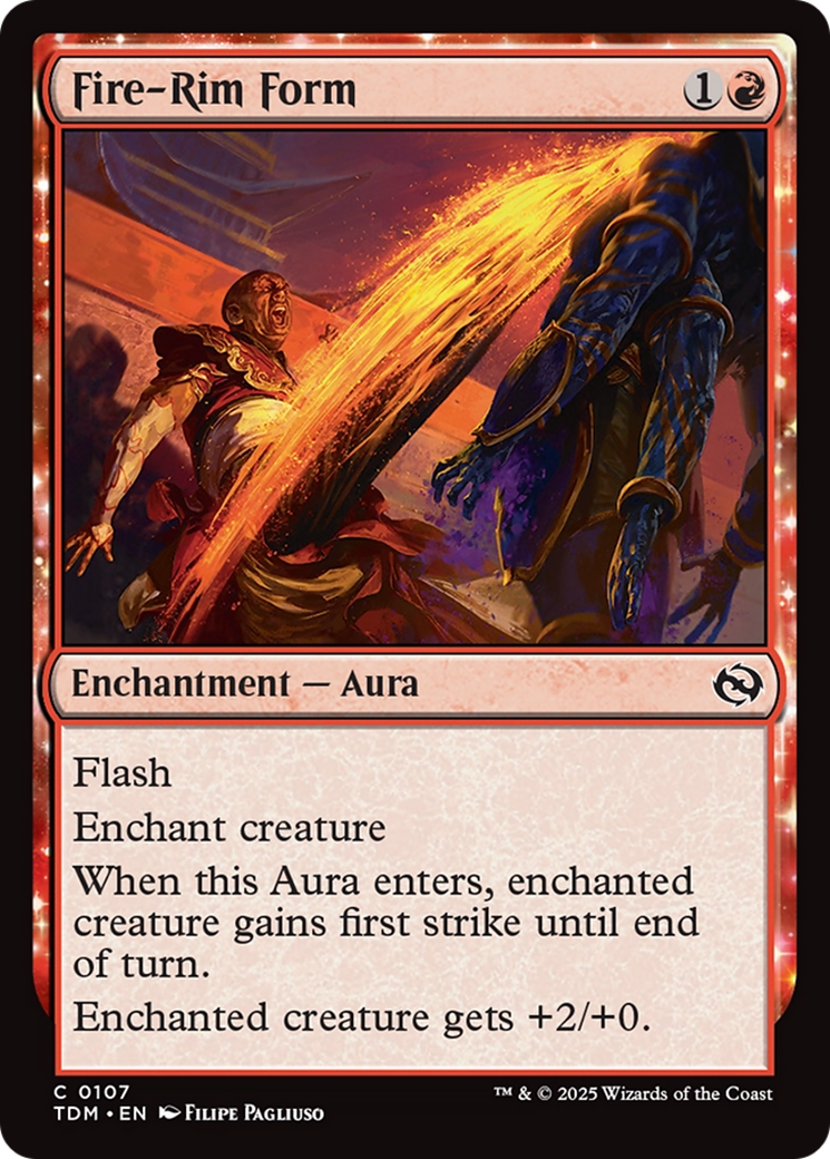 Fire-Rim Form [Tarkir: Dragonstorm] | Good Games North