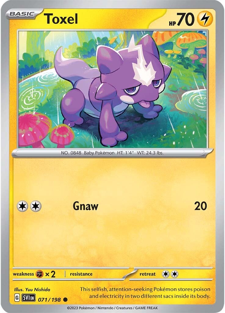 Toxel (071/198) [Scarlet & Violet: Base Set] | Good Games North