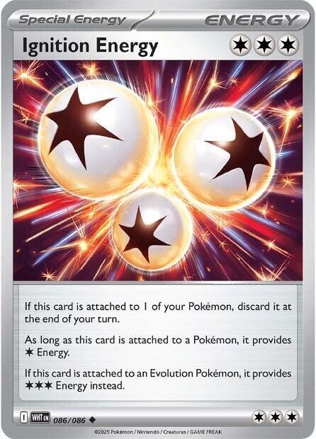 Ignition Energy 086/086 (SV: White Flare)  | Good Games North