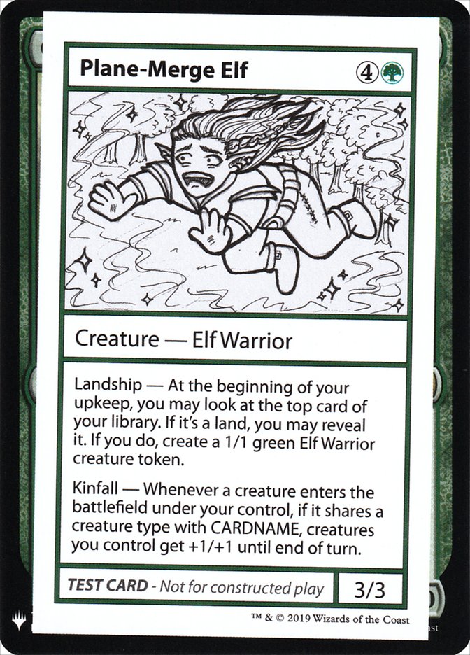 Plane-Merge Elf [Mystery Booster Playtest Cards] | Good Games North