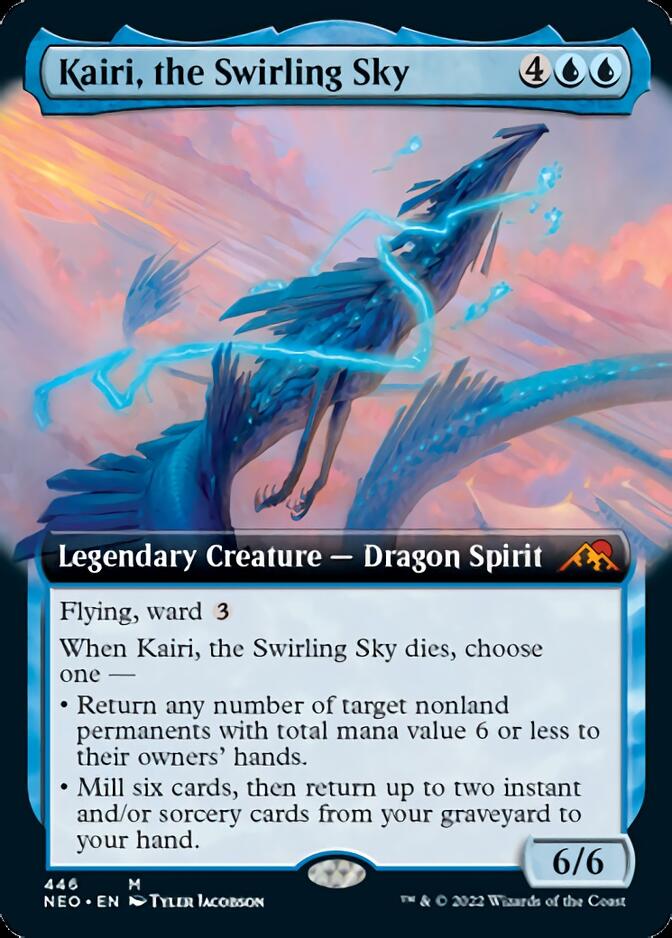 Kairi, the Swirling Sky (Extended Art) [Kamigawa: Neon Dynasty] | Good Games North