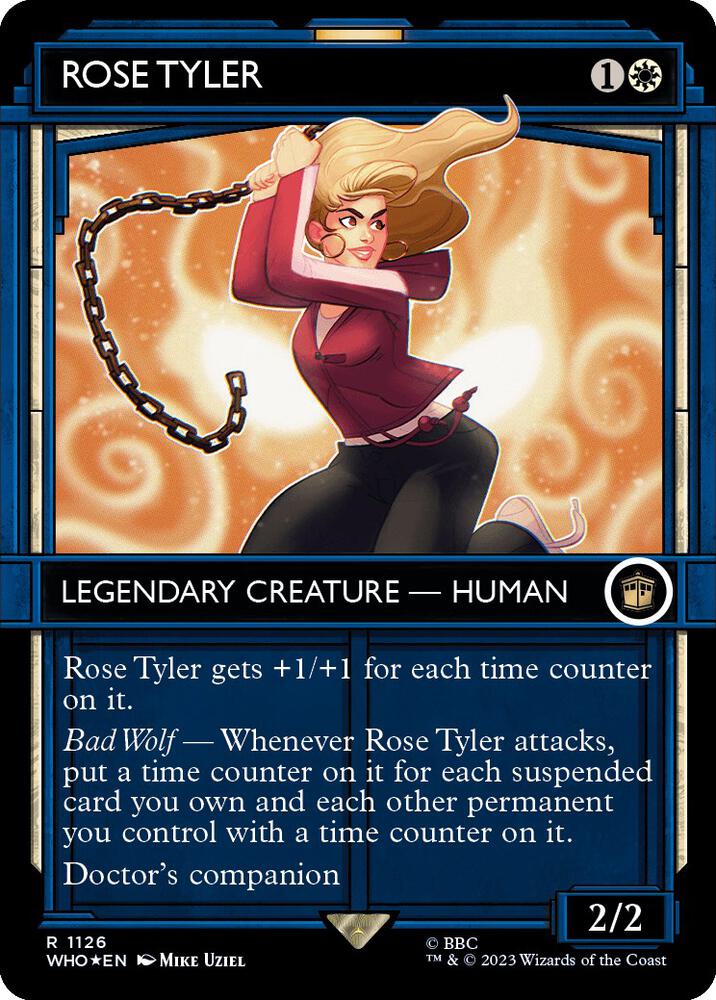 Rose Tyler Showcase Surge Foil (Universes Beyond: Doctor Who)  - Foil | Good Games North