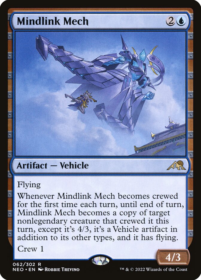 Mindlink Mech 62/302 (Kamigawa: Neon Dynasty)  - Foil | Good Games North