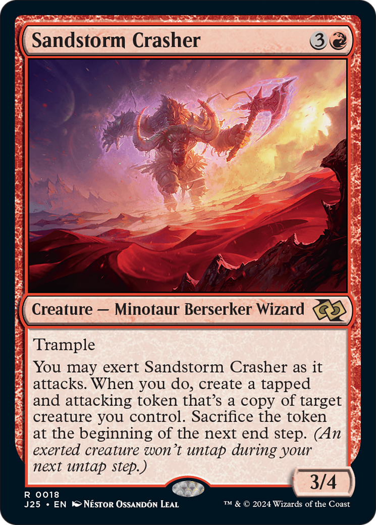 Sandstorm Crasher [Foundations Jumpstart] | Good Games North