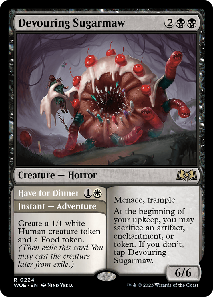 Devouring Sugarmaw // Have For Dinner [Wilds of Eldraine] | Good Games North