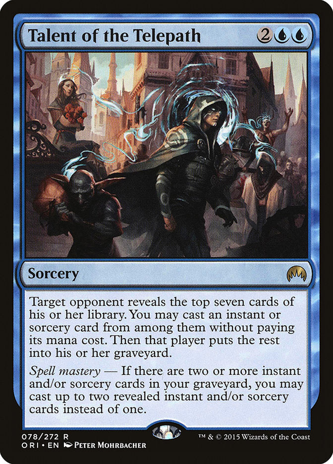 Talent of the Telepath 78 (Magic Origins)  - Foil | Good Games North