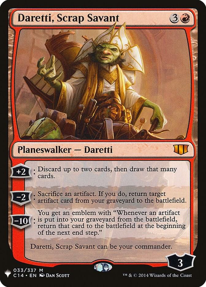 Daretti Scrap Savant C14 (The List Reprints)  | Good Games North