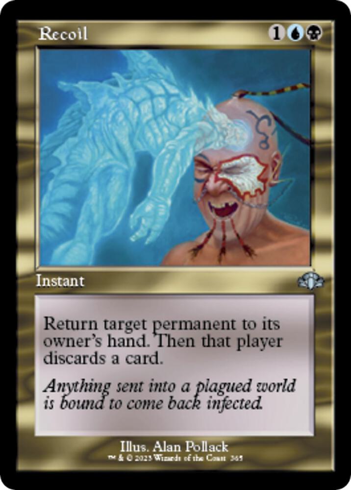 Recoil Retro Frame (Dominaria Remastered)  - undefined | Good Games North