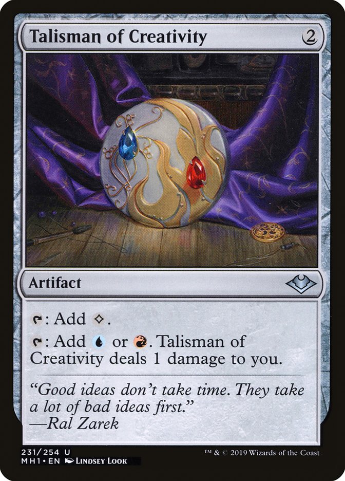 Talisman of Creativity [Modern Horizons] | Good Games North