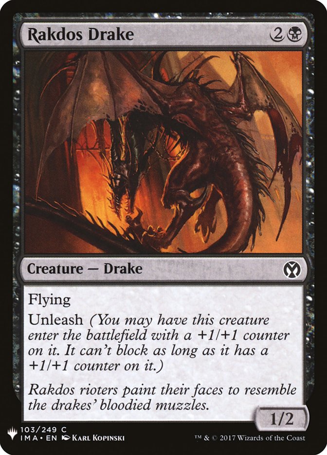 Rakdos Drake [Mystery Booster] | Good Games North