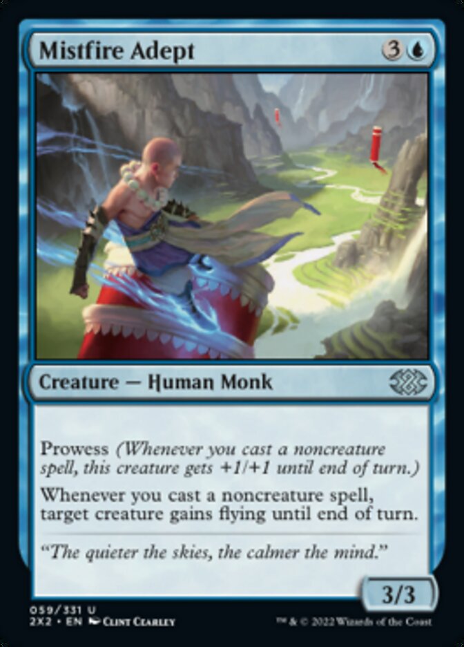 Mistfire Adept [Double Masters 2022] | Good Games North