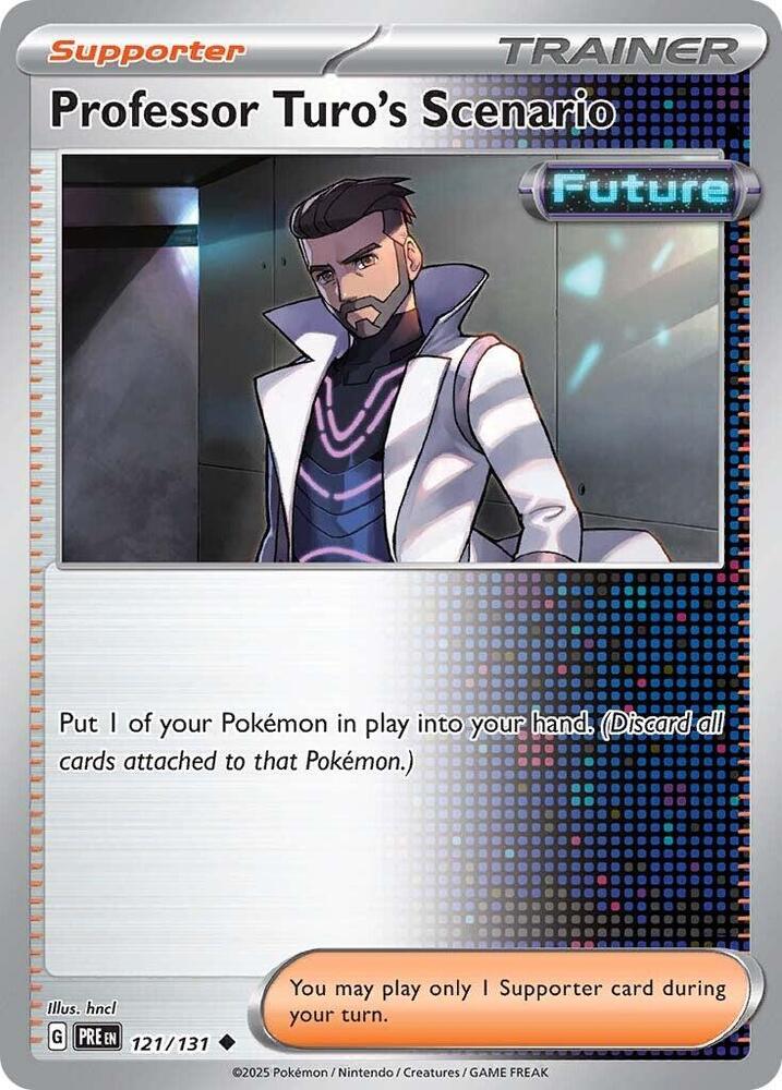 Professor Turo's Scenario (121/131) [Scarlet & Violet: Prismatic Evolutions] | Good Games North