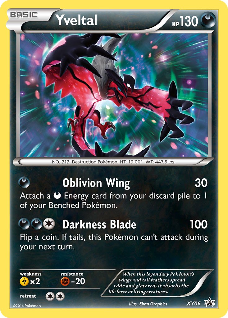 Yveltal (XY06) [XY: Black Star Promos] | Good Games North