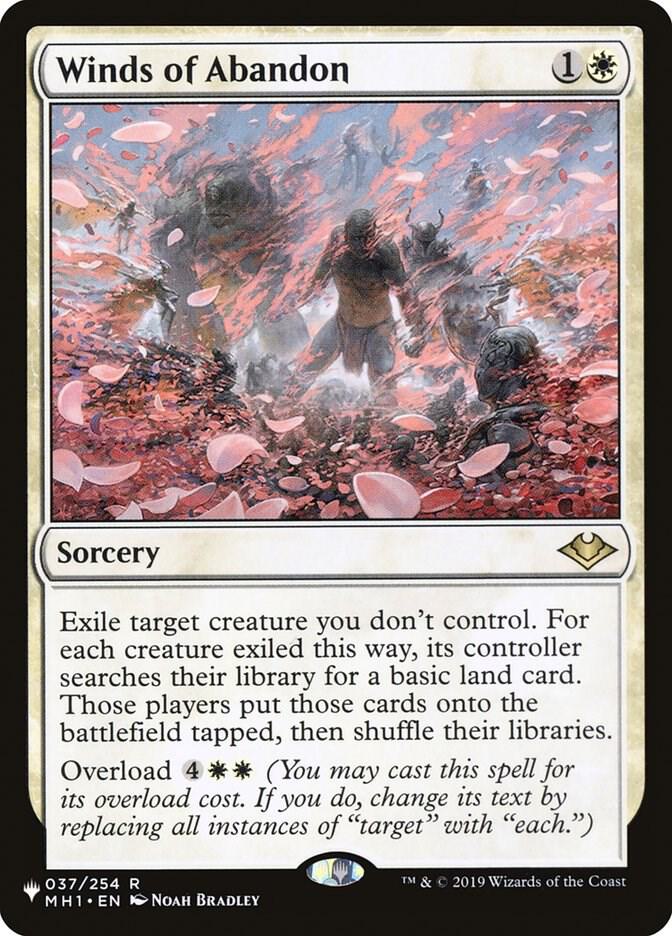 Winds of Abandon MH1-37/5075 (The List Reprints)  | Good Games North