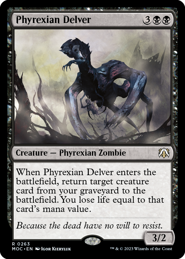 Phyrexian Delver [March of the Machine Commander] | Good Games North