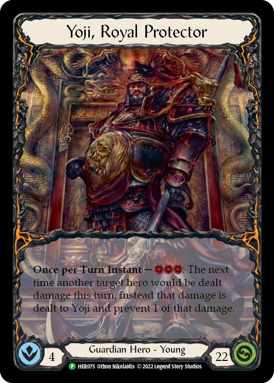 Yoji, Royal Protector [HER075] (Promo)  Cold Foil | Good Games North