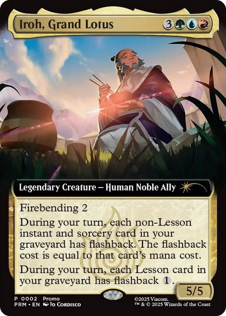 Iroh, Grand Lotus (Extended Art) [Avatar: The Last Airbender Promos] | Good Games North