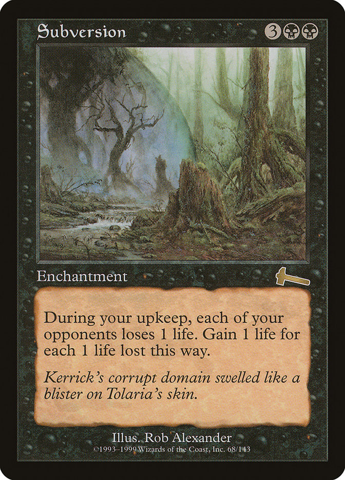 Subversion (Urza's Legacy)  | Good Games North