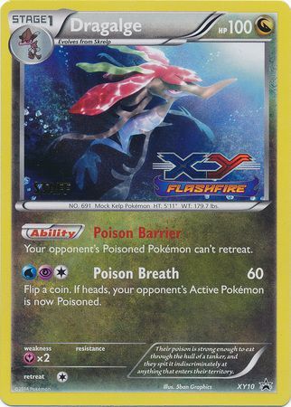 Dragalge (XY10) (Staff) [XY: Black Star Promos] | Good Games North