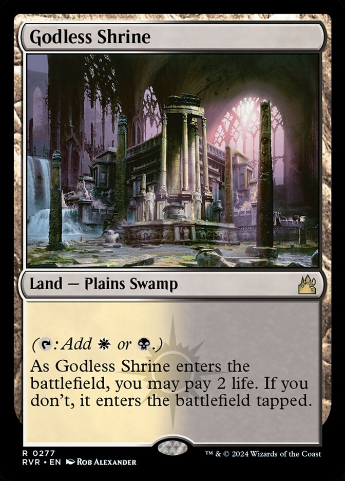 Godless Shrine 277 (Ravnica Remastered)  - Foil | Good Games North
