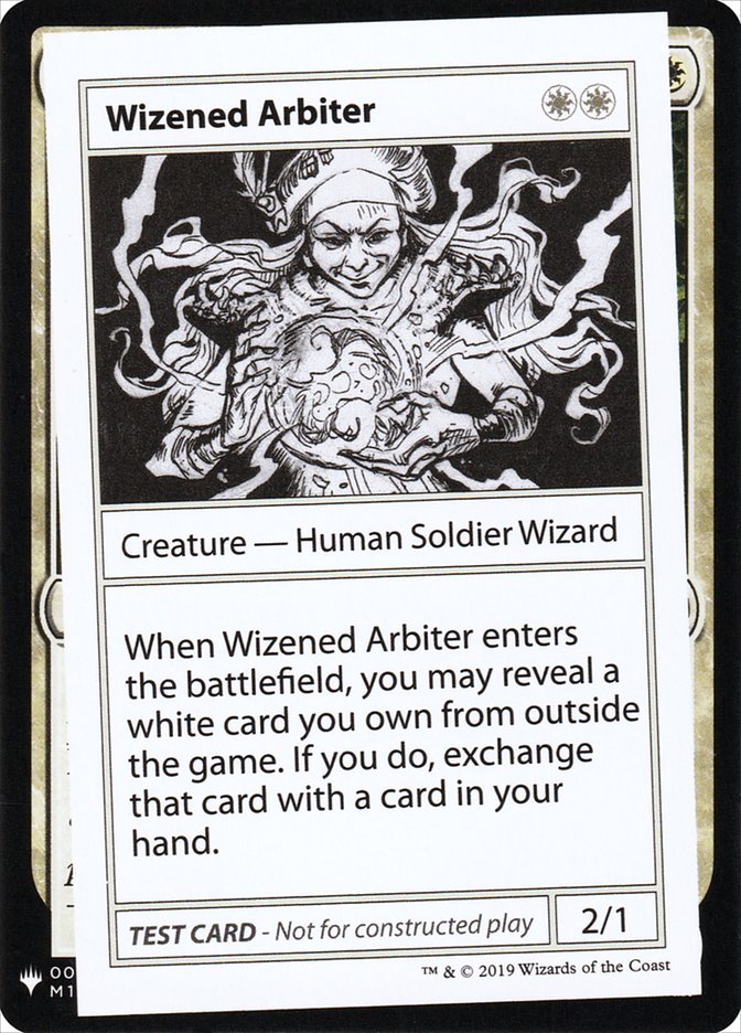 Wizened Arbiter [Mystery Booster Playtest Cards] | Good Games North