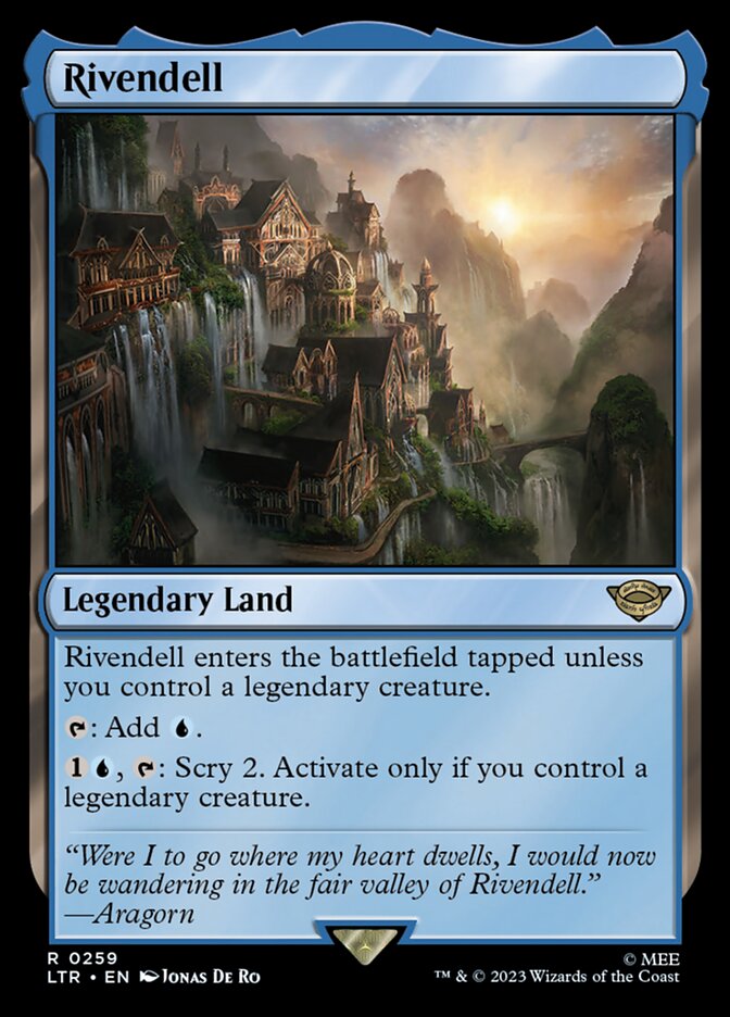 Rivendell (Universes Beyond: The Lord of the Rings: Tales of Middle-earth)  - Foil | Good Games North
