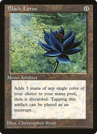 Black Lotus (Oversized) [Oversize Cards] | Good Games North