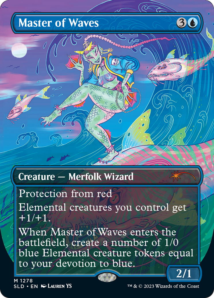 Master of Waves (Borderless) [Secret Lair Drop Series] | Good Games North