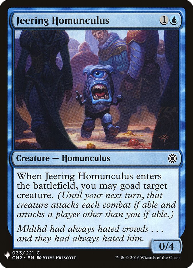 Jeering Homunculus [Mystery Booster] | Good Games North