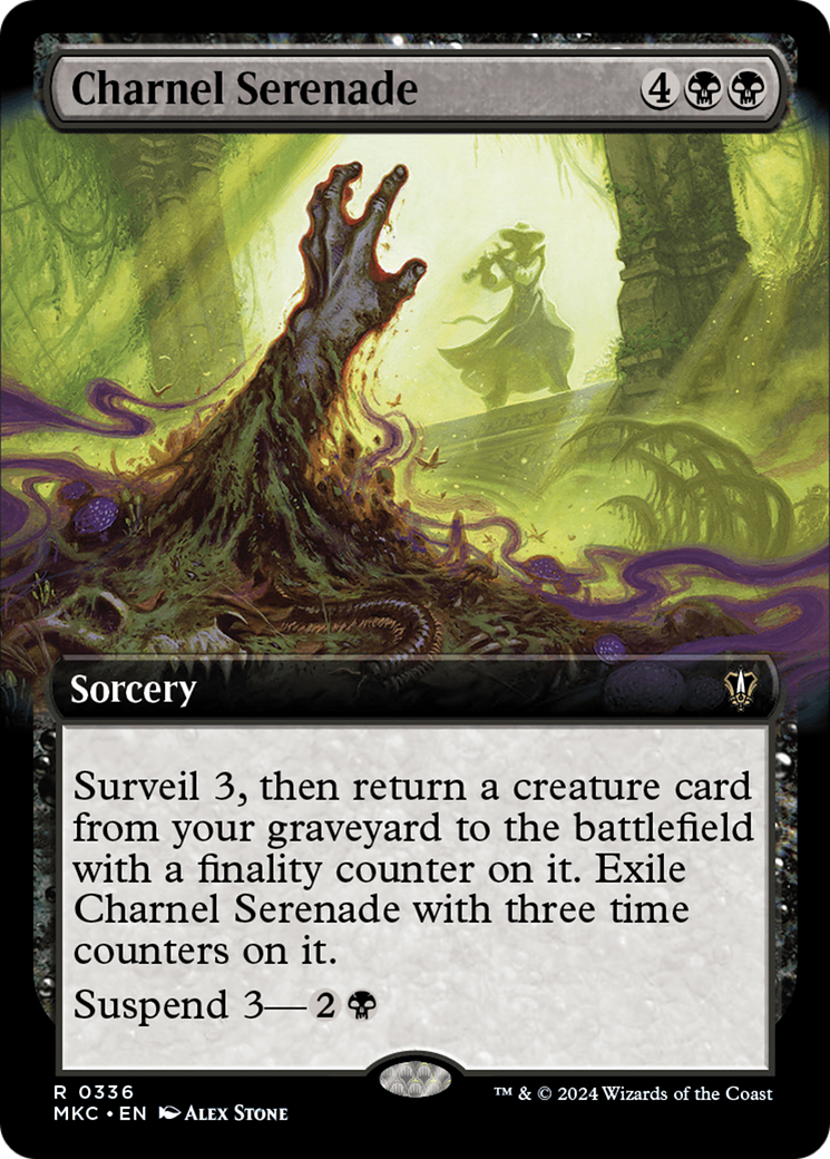 Charnel Serenade (Extended Art) [Murders at Karlov Manor Commander] | Good Games North