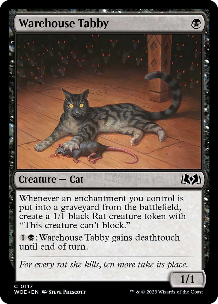 Warehouse Tabby [Wilds of Eldraine] | Good Games North