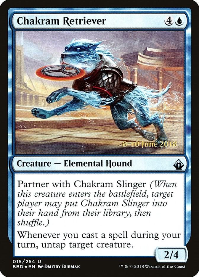 Chakram Retriever 15s/22 (Launch Party & Release Event Promos)  - Foil | Good Games North