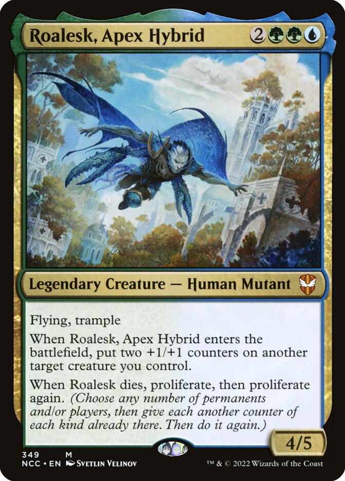 Roalesk, Apex Hybrid 349 (Commander: Streets of New Capenna)  | Good Games North