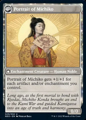 Michiko's Reign of Truth // Portrait of Michiko [Kamigawa: Neon Dynasty] | Good Games North
