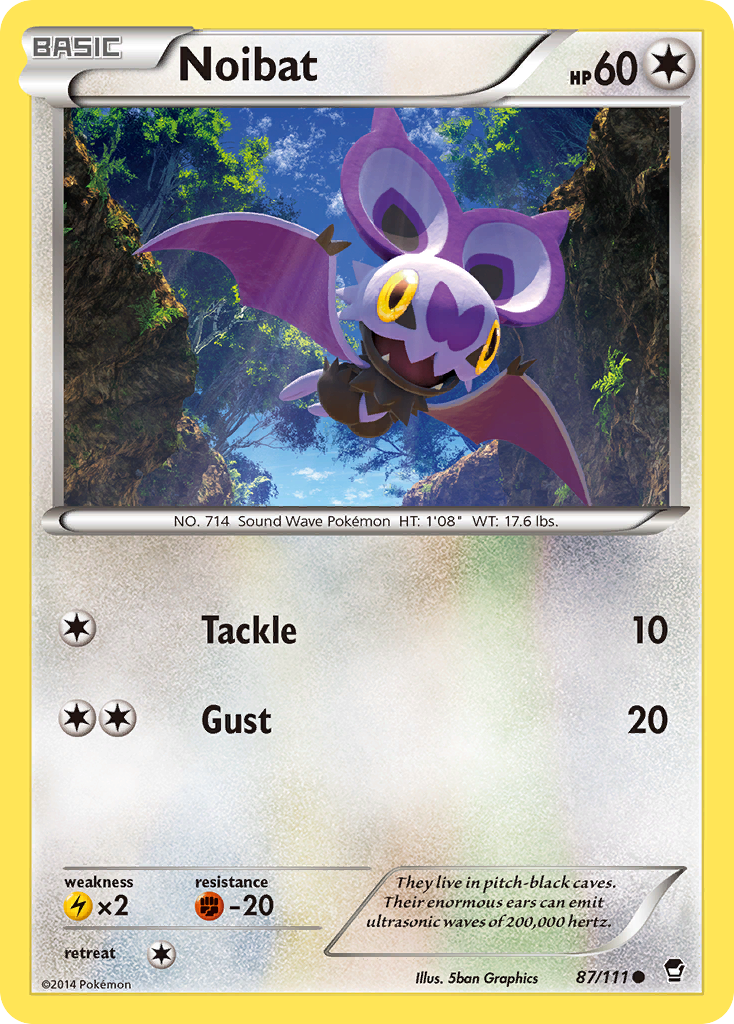 Noibat (87/111) [XY: Furious Fists] | Good Games North