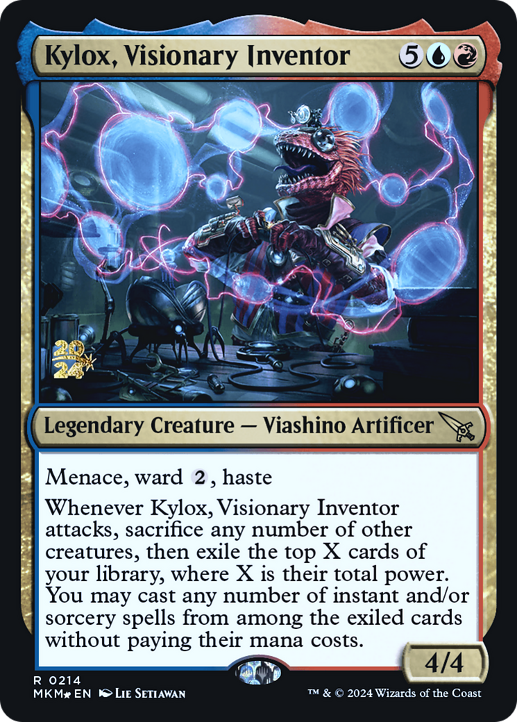 Kylox, Visionary Inventor [Murders at Karlov Manor Prerelease Promos] | Good Games North