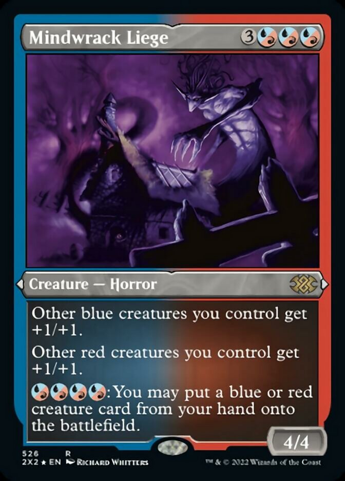 Mindwrack Liege (Foil Etched) [Double Masters 2022] | Good Games North