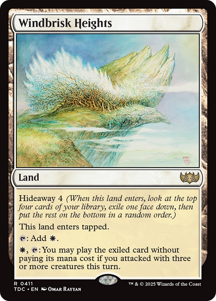 Windbrisk Heights [Tarkir: Dragonstorm Commander] | Good Games North
